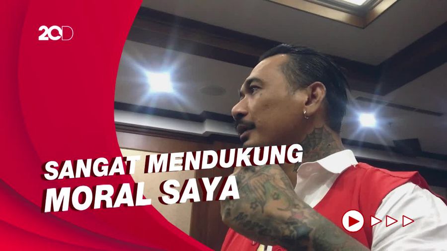 Sidang Pleidoi Dihadiri Outsider, Jerinx: Meningkatkan Mood Saya
