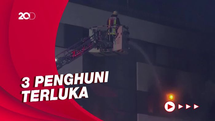 Apartemen 5 Lantai di Jerman Terbakar Hebat