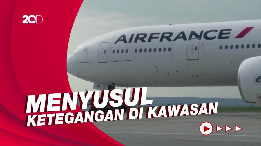 Maskapai Air France Batalkan Penerbangan Rute Paris-Kiev