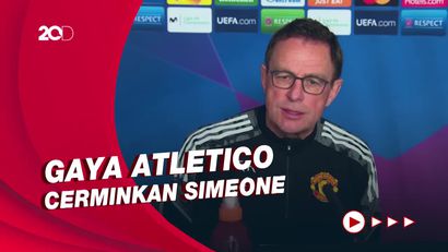 Rangnick: Simeone Salah Satu Manajer Paling Emosional