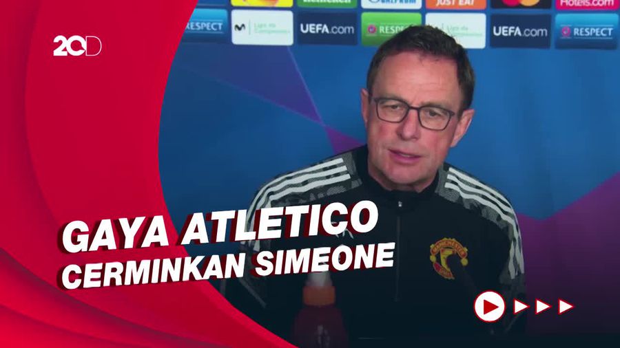 Rangnick: Simeone Salah Satu Manajer Paling Emosional