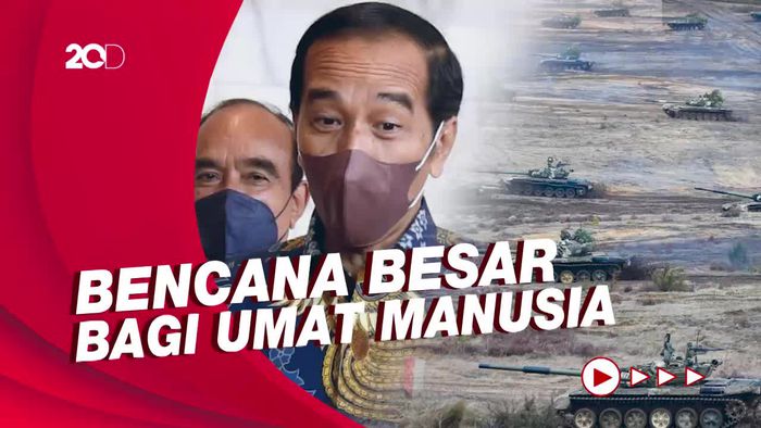 Jokowi Bicara soal Ukraina: Upaya Perdamaian Harus Cepat!