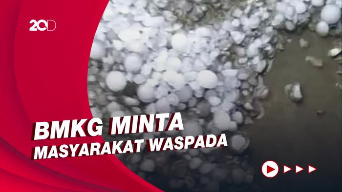 Waspada! Hujan Es Masih Berpotensi Terjadi hingga Maret-April