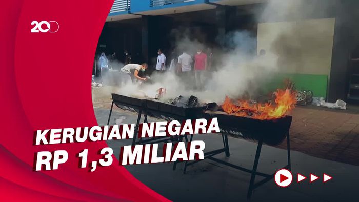 Bea Cukai Yogyakarta Musnahkan 3.207 Paket Ilegal dari Luar Negeri