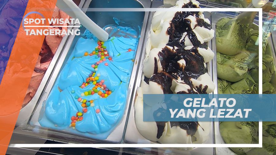 Manis Legit nan Lembut di Mulut, Asiknya Menikmati Gelato di Cuaca yang Panas, Tangerang