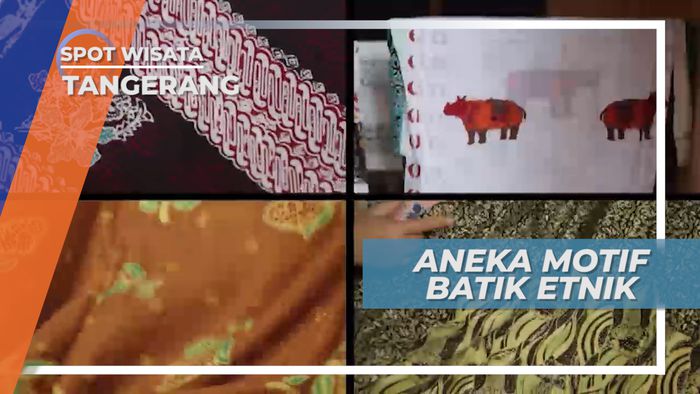 Mengunjungi Pusat Pengrajin Batuk Motif Etnik Khas Banten, Tangerang