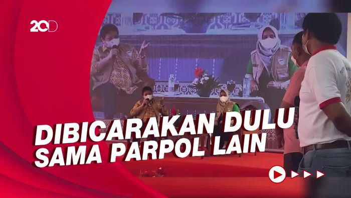 Jawaban Airlangga Saat Petani Sawit Minta Perpanjang Masa Jabatan Jokowi