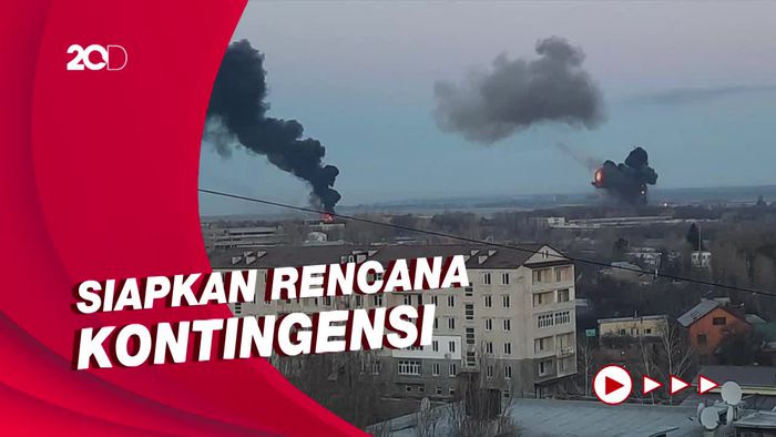 Skenario Darurat Pemerintah Evakuasi Ratusan WNI di Ukraina