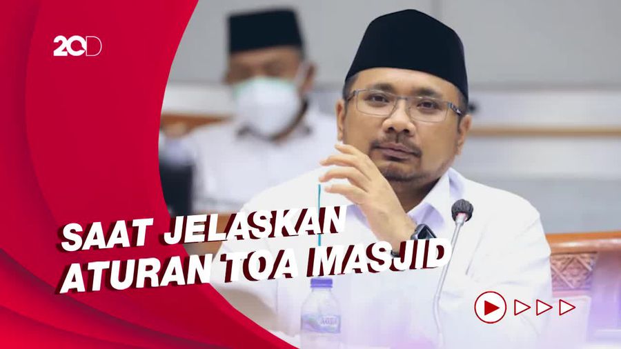Kontroversi Pernyataan Menag Soal Toa Masjid dan Gongongan Anjing