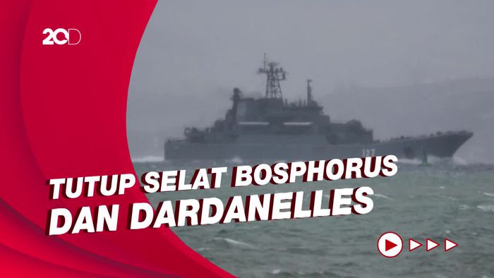 Ukraina Minta Turki Tutup Jalur Kapal-kapal Rusia di Laut Hitam