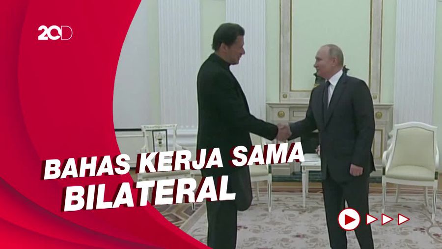 Putin Bertemu PM Pakistan Saat Konflik Rusia-Ukraina Memanas