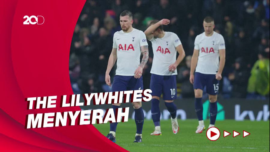 Totthenham Tumbang di Markas Burnley