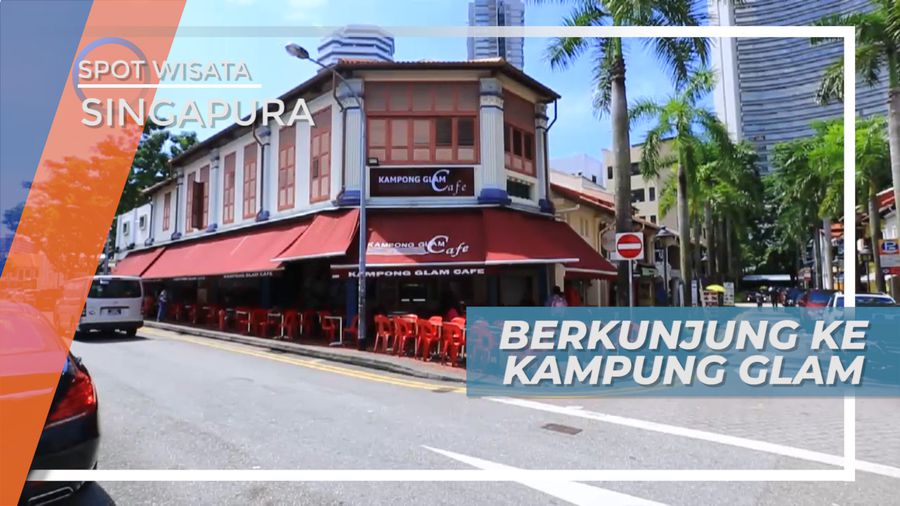 Deretan Kafe di Kampung Glam Singapura