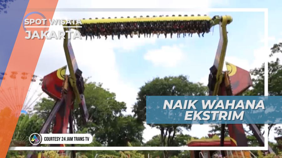 Uji Nyali, Naik Wahana Ekstrim di Taman Bermain Ancol, Jakarta