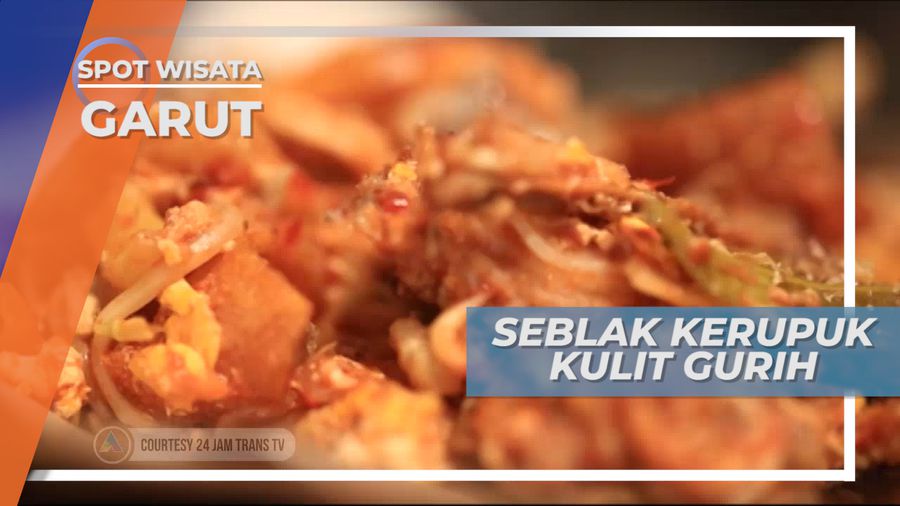 Seblak Kerupuk Kulit nan Gurih, Jajanan Berbumbu Pedas Garut