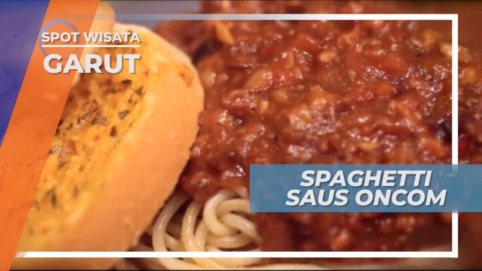 Kombinasi Citarasa Italia dan Garut, Spaghetti Saus Oncom