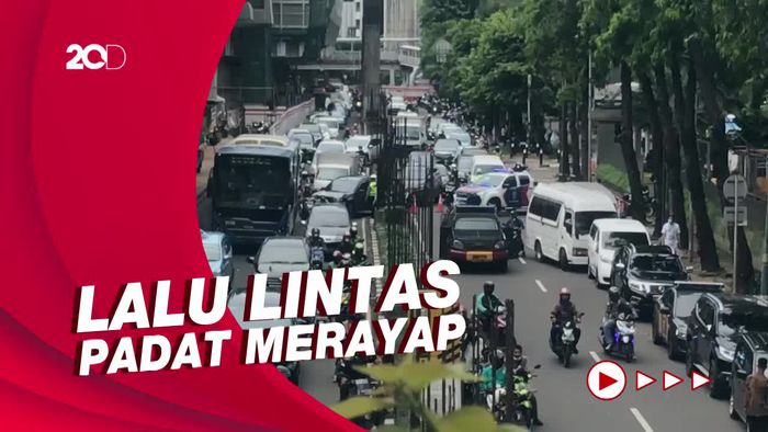 Ada Demo PA 212, Lalin di Rasuna Said Ditutup Situasional