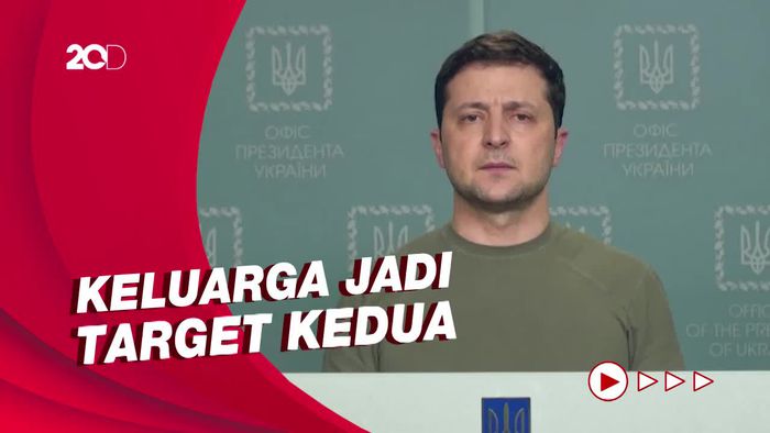 Presiden Ukraina Zelenskiy Mengaku Jadi Target Utama Rusia