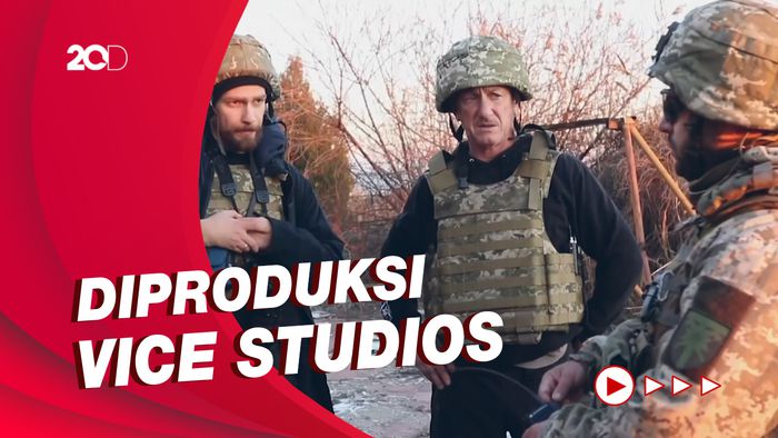 Aktor Sean Penn Datangi Ukraina untuk Garap Dokumenter Invasi Rusia