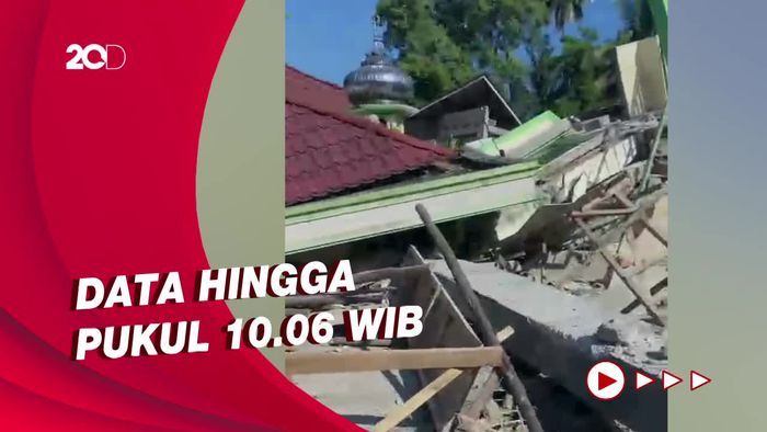 BMKG Sebut Pasaman Barat Diguncang 15 Kali Gempa Susulan