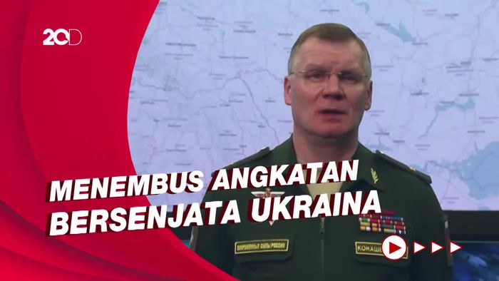 Rusia Hancurkan 83 Target Militer di Ukraina