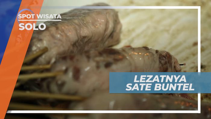 Sate Buntel, Irisan Daging yang Lembut Dengan Balutan Lemak Perut Kambing yang Memanjakan Mulut, Solo