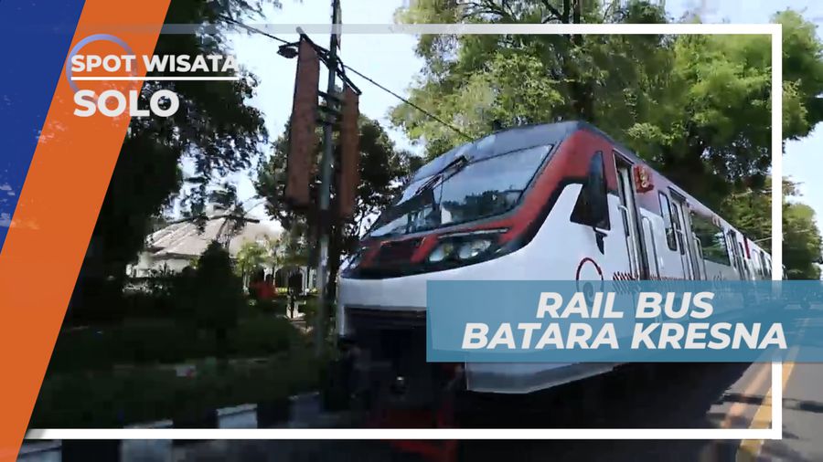 Sensasi Naik Railbus, Kereta Api Ringan yang Digandrungi Wisatawan, Solo