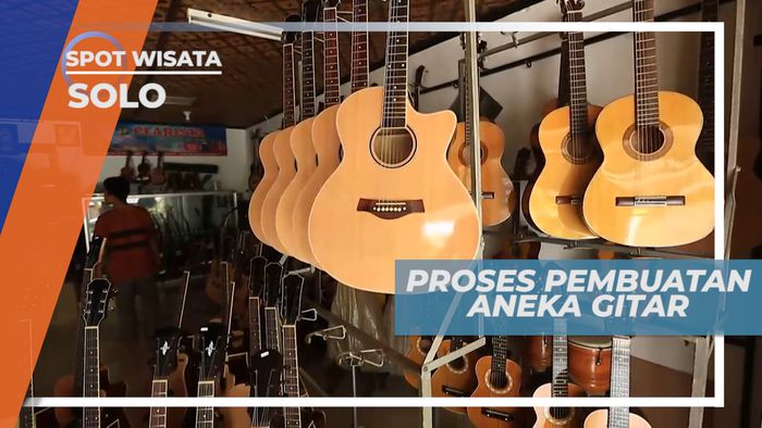 Melihat Secara Langsung Proses Pembuatan Alat Musik Gitar, Solo