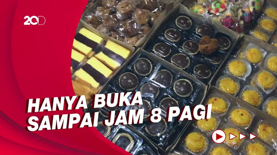 Ramainya Jajanan di Pasar Kue Subuh di Blok M
