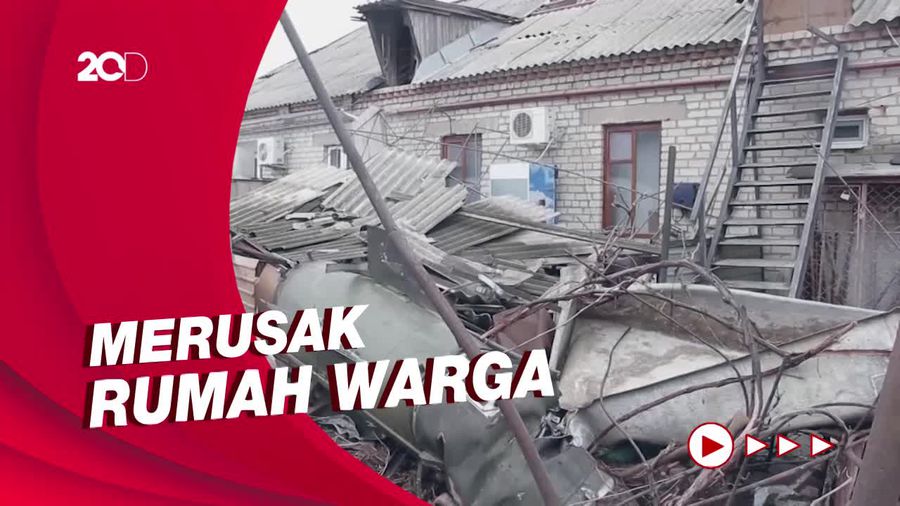 Rudal Milik Ukraina Jatuh di Perbatasan Rusia!