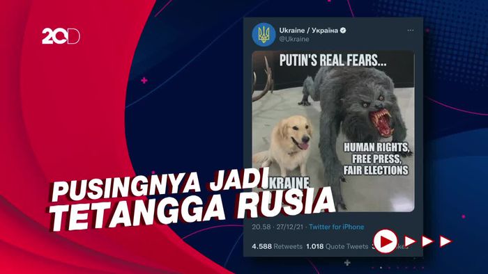 Deretan Meme Ukraina Sindir Rusia