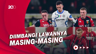 Momen Duo Milan Gagal Meraih Poin Penuh