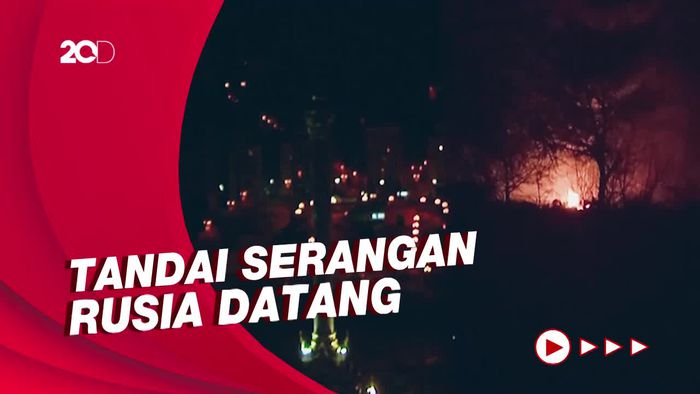 Menyambut Malam, Suara Sirene di Ukraina Terdengar Mengerikan
