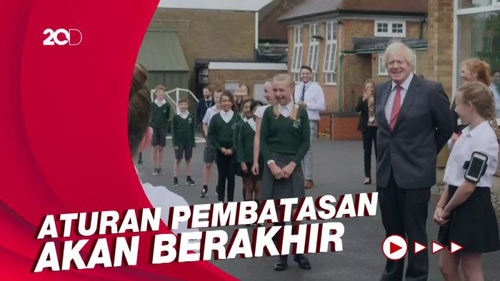 Hidup dengan Covid-19, Warga Inggris Tak Wajib Isolasi Meski Positif
