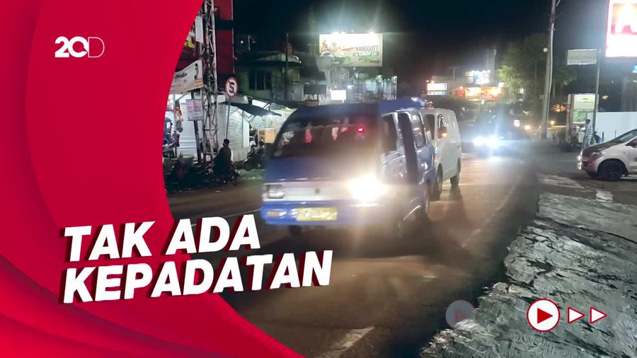 Malam Ini Lalin Puncak Bogor Ramai Lancar