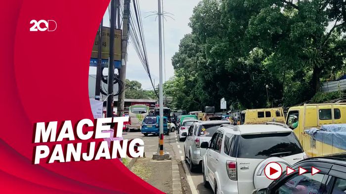 Ada One Way, Jalur Puncak Menuju Jakarta Ditutup
