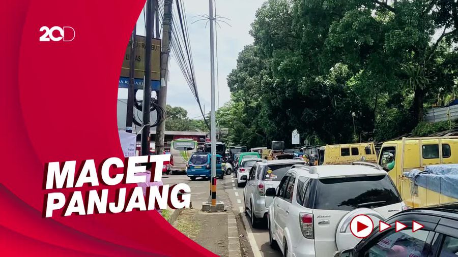 Ada One Way, Jalur Puncak Menuju Jakarta Ditutup