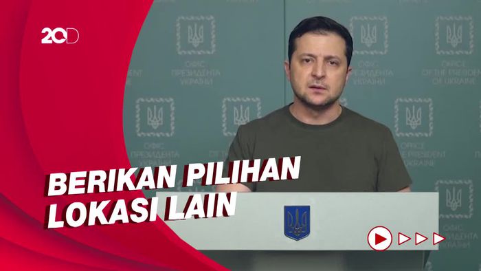 Ukraina Menolak Bertemu dengan Rusia di Belarusia untuk Perdamaian