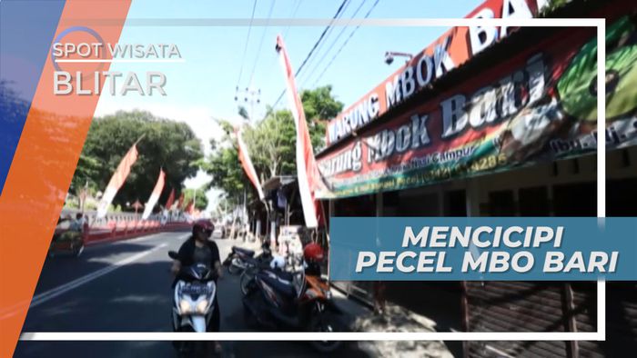 Nasi Pecel Mbok Bari, Kentalnya Bumbu Kacang Dengan Rasa Pedas Yang Nendang Abis, Blitar