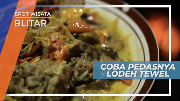 Lezat Nikmat Lodeh Tewel yang Pedas Nampol Bikin Gobyos, Blitar