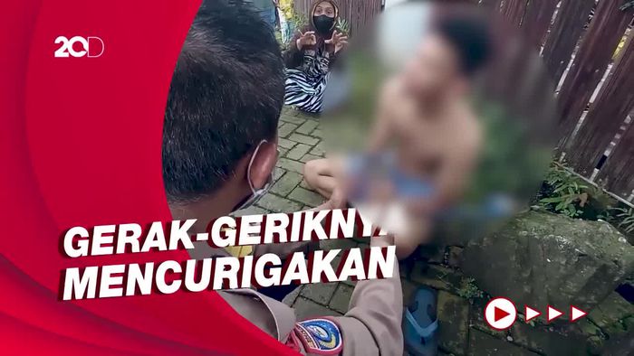 Pemuda di Makassar Diikat Warga Karena Mau Jemput Paket Narkoba