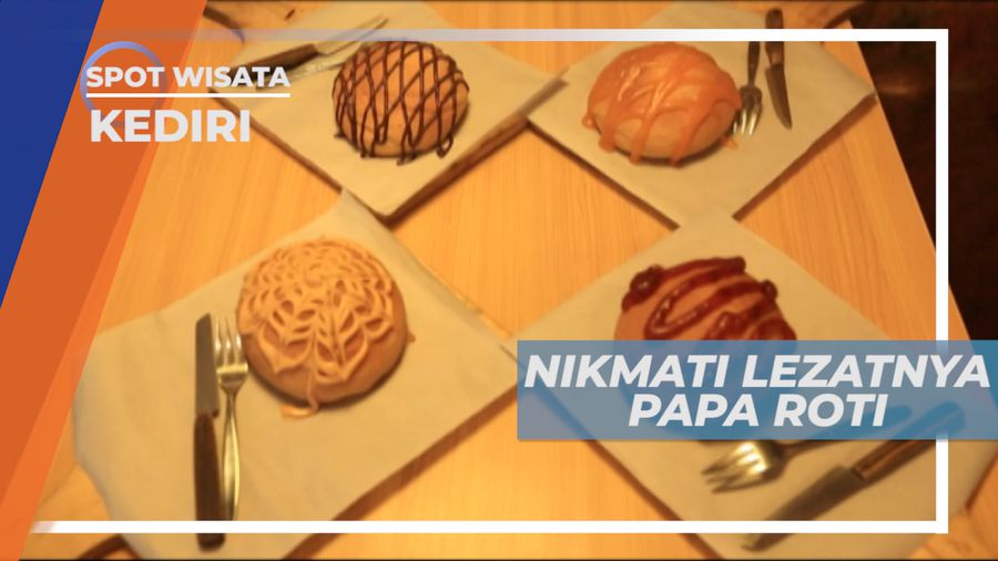 Manis Legit, Roti Lembut di Dalam Dengan Permukaan yang Garing Super Duper Yummy, Kediri
