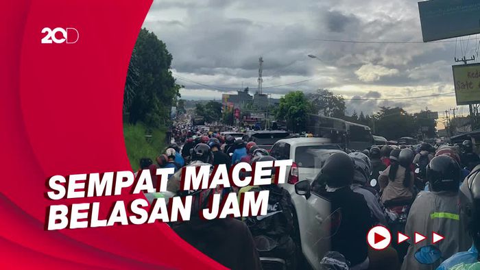 Macet Horor Arah Puncak Buat Polisi Atur Strategi saat Libur Nyepi