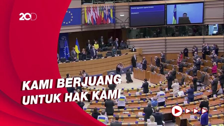 Presiden Ukraina ke Uni Eropa: Buktikan Anda Bersama Kami!