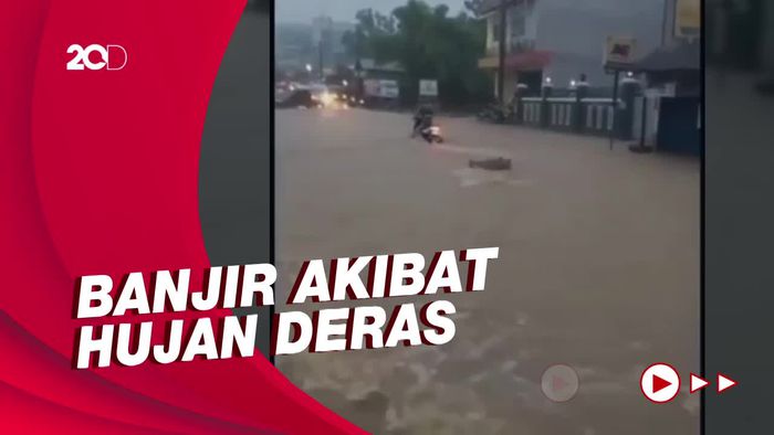 Penampakan Kota Serang Dilanda Banjir, Warga Kalang Kabut