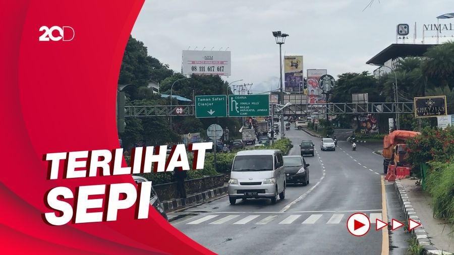 Pasca Libur Panjang, Lalu Lintas Puncak Kini Kembali Normal