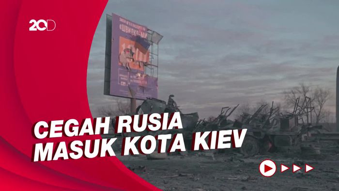 Jejak Pertempuran Sengit Ukraina Adang Militer Rusia di Bucha