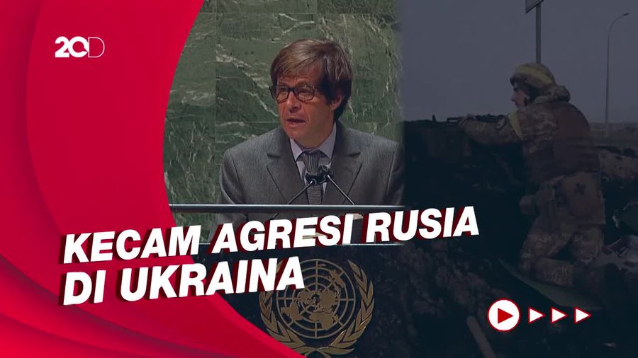 Sidang PBB, Prancis Desak Rusia Hentikan Perang dan Tinggalkan Ukraina