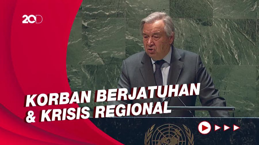 Sekjen PBB soal Krisis di Ukraina: Hentikan Pertempuran!