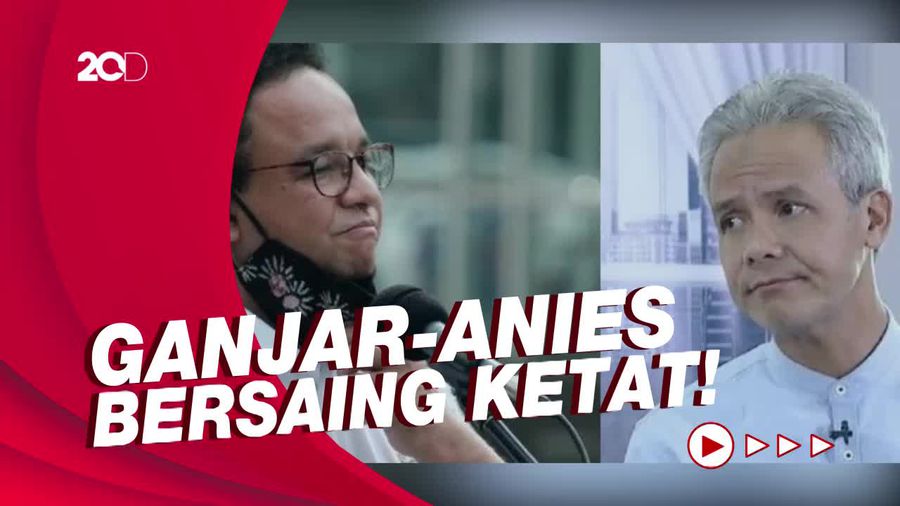 Survei Elektabilitas Capres DTS: Ganjar Teratas, Disusul Anies-Prabowo